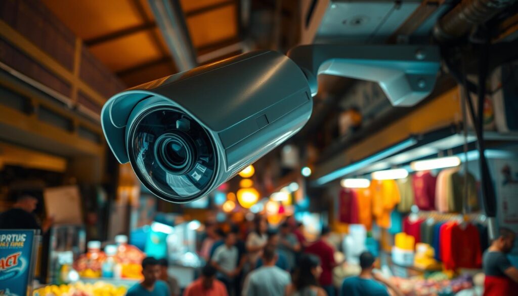 Pemasangan CCTV di Pasar Rebo