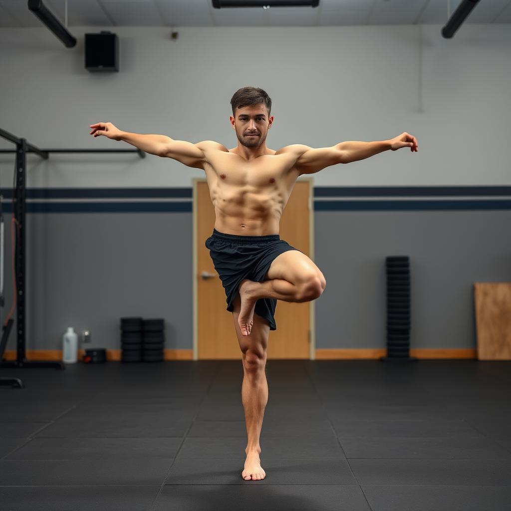 Teknik single-leg balance holds untuk meningkatkan keseimbangan Teknik single-leg balance holds untuk meningkatkan keseimbangan